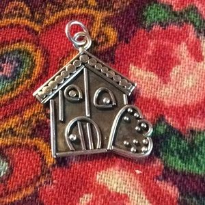 Sterling Silver House Charm